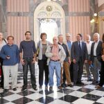Los pintores homenajean al Romea con exposiciones