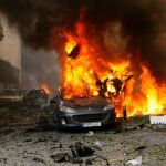 Al menos dos muertos y 15 heridos por la explosión de un coche bomba en el centro de Beirut