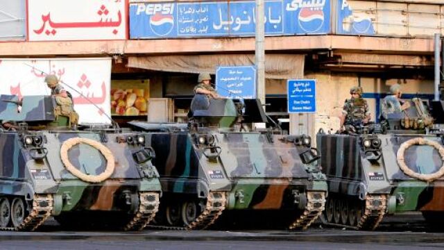 despliegue militar. El Ejército libanés intenta frenar la violencia en Beirut y Trípoli con una operación de seguridad