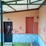 El aula era para alumnos de infantil pero dan clase de segundo de Primaria. Tras el suceso, quedó precintada