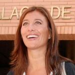 Mónica Lorente, en una imagen de archivo, a la salida de los juzgados