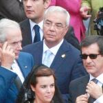Soraya Sáenz de Santamaría, en los actos de ayer en el Vaticano