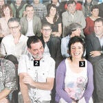 1. Sabino Cuadra, 2.Iñaki Antigüedad, 3.Maite Aristegi y 4.Iker Urbina