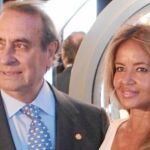 Pedro Trapote y Begoña García Vaquero, en el homenaje