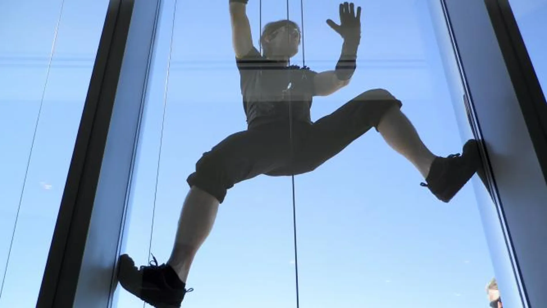 Tom Cruise en una escena de «Misión Imposible 4»