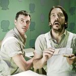 Paco Celdrán y Germán Torres, en «Turno de noche»