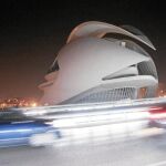 Hermosa imagen nocturna del recinto operístico valenciano