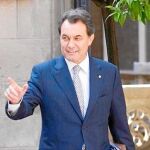 El presidente de la Generalitat, Artur Mas