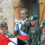 el balcón municipal se cedió para el discurso del falso Rey
