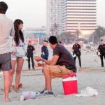 Fiesta pacífica en la noche más corta