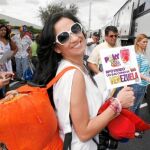 EL VOTO EXTERIOR. Un grupo de venezolanos partió ayer desde Miami en bus para poder votar hoy en Nueva Orleans