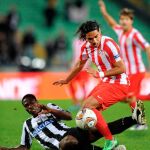 El jugador del Atlético de Madrid, Falcao