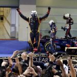 Kimi Raikonen ha sido el ganador del Gran Premio de Abu Dhabi