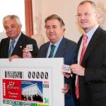Zoido acudió a la presentación del cupón de la Once del 125 Aniversario de la Cámara de Comercio