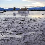 El agua y el lodo inundaron la mayoría de las casas rurales del Valle del Guadalentín