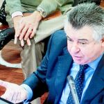 El ex gerente de Urbanismo del Ayuntamiento de Marbella, Juan Antonio Roca, en una reciente sesión en la Audiencia provincial
