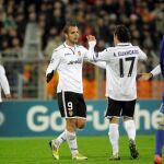 Un "hat-trick"de Soldado concretó la superioridad del Valencia (0-3)