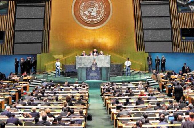 Inauguración de la Asamblea General de la ONU en Nueva York