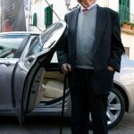 Santiago Carrillo ingresado por un problema de riego sanguíneo