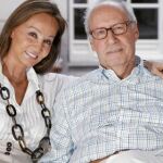 Miguel Boyer e Isabel Preysler, en su domicilio madrileño