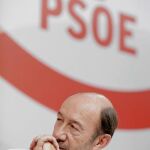 Rubalcaba, en el acto de presentación del programa electoral del PSdeG
