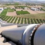 Imagen del trasvase Tajo-Segura, a su paso por los municipios de la Región de Murcia