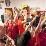 Barcelona sin pantalla pero con celebración