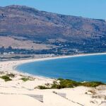 Vista de la playa de Valdevaqueros, en Cádiz