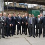 Rajoy visita con David Cameron el gran proyecto ferroviario de Londres