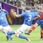 Xavi esperaba a la final