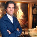 Íñigo de Arteaga, en la residencia familiar de Madrid