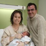 Claudia, la primera niña nacida en Madrid