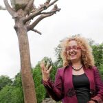 La comisaria de la Doumenta de Kassel, Carolyne Chrystov-Bakargiev, en la edición de 2012