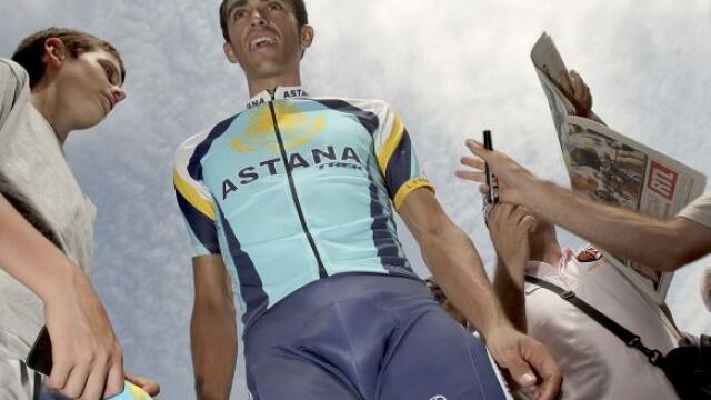 Contador (Astana): «Si fuera claramente el líder del equipo no habría esta polémica»