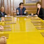 Martínez Maíllo preside la reunión de ayer con representantes de catorce entidades locales menores de Zamora