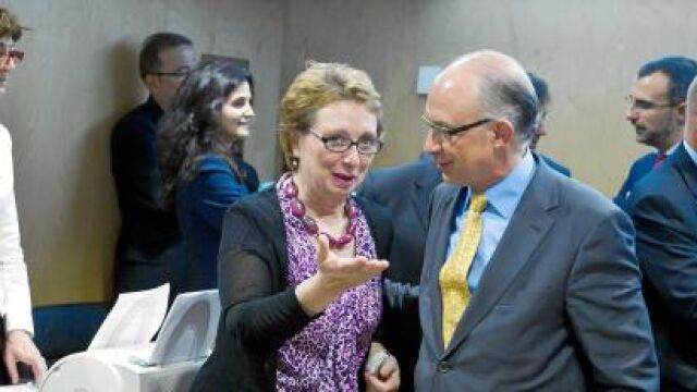 Montoro, con la consejera andaluza Martínez Aguayo