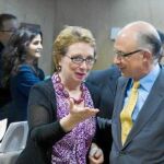 Montoro, con la consejera andaluza Martínez Aguayo