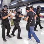 Mossos y piquetes