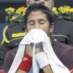 Verdasco perdió ayer en primera ronda de Valencia ante Ferrer