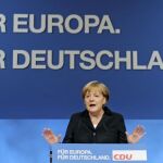 Merkel subraya que Europa se enfrenta a su crisis más difícil desde la posguerra