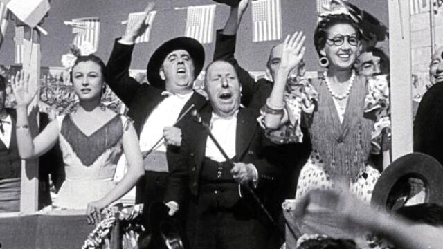 Pepe Isbert, en una escena de la inolvidable «Bienvenido Mr. Marshall»