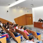 El consejero Ballesta inauguró el postgrado, ayer en la UMU