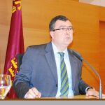 El portavoz del Gobierno regional, José Ballesta, en una imagen de archivo reciente
