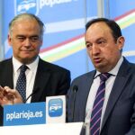 El presidente del partido en La Rioja, Pedro Sanz