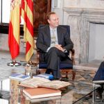 El presidente Fabra y la vicepresidenta De León recibieron al presidente del CJC, Vicente Garrido