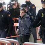 Miguel Carcaño en los juzgados de Sevilla