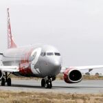 Imagen de uno de los aviones que operan desde San Javier