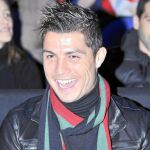 CRISTIANO RONALDO aprovechó su día libre para viajar a Londres a presenciar la final del Masters entre Federer y Tsonga