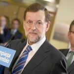 Rajoy visitó ayer con Basagoiti la empresa vasca Gestamp Automoción
