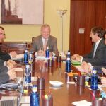 Imagen de los miembros del Gobierno regional, encabezado por el presidente Ramón Luis Valcárcel